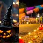 Halloween y la festividad de Día de muertos