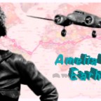 Amelia Earhart. Insignia de la aviación mundial