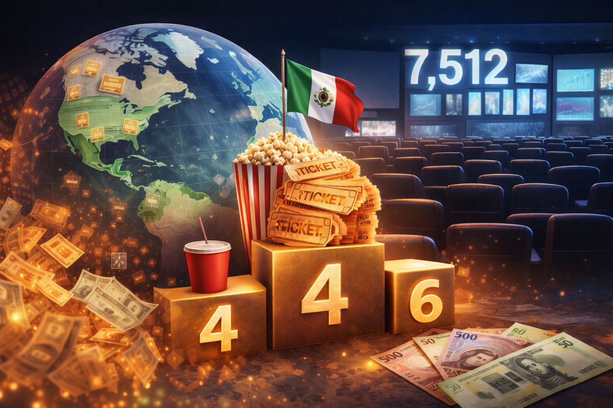 México y su taquilla; la paradoja entre el mercado existente y falta de asistencia