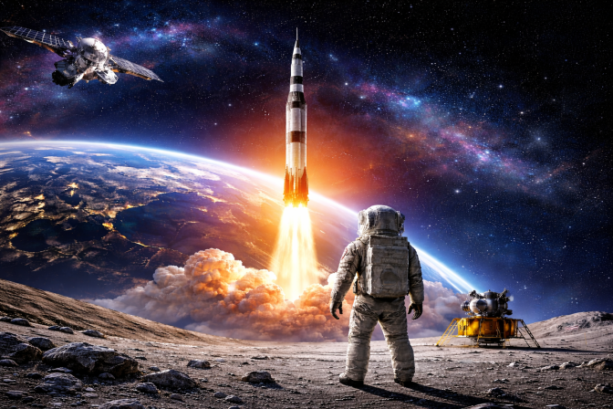 La luna como narrativa de poder: de Apollo a Artemis