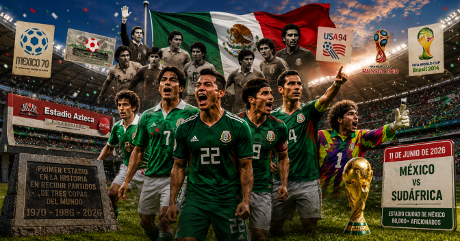 México y los Mundiales: historia de pasión y orgullo