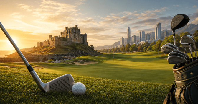 Golf: de los castillos al green mexicano